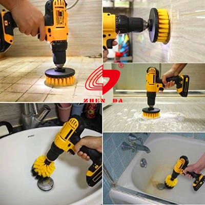 Grupo de escova automático da broca da lavagem de carros de 3 blocos 4