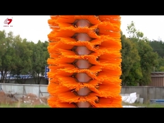 Massage Stand On Land Cow Body Brush 550mm Yellow